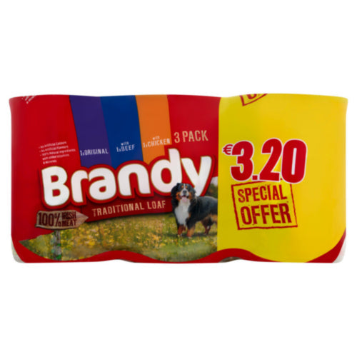 Brandy Traditional Loaf Can 3 Pack €3.20 PMP