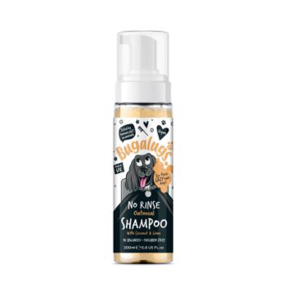 Bugalugs No Rinse Shampoo Oatmeal 200ml