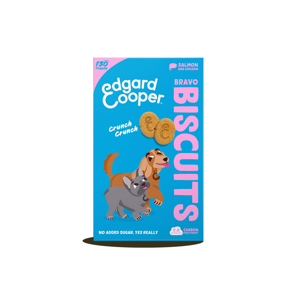 Edgard & Cooper Dog Biscuit Salmon 400g