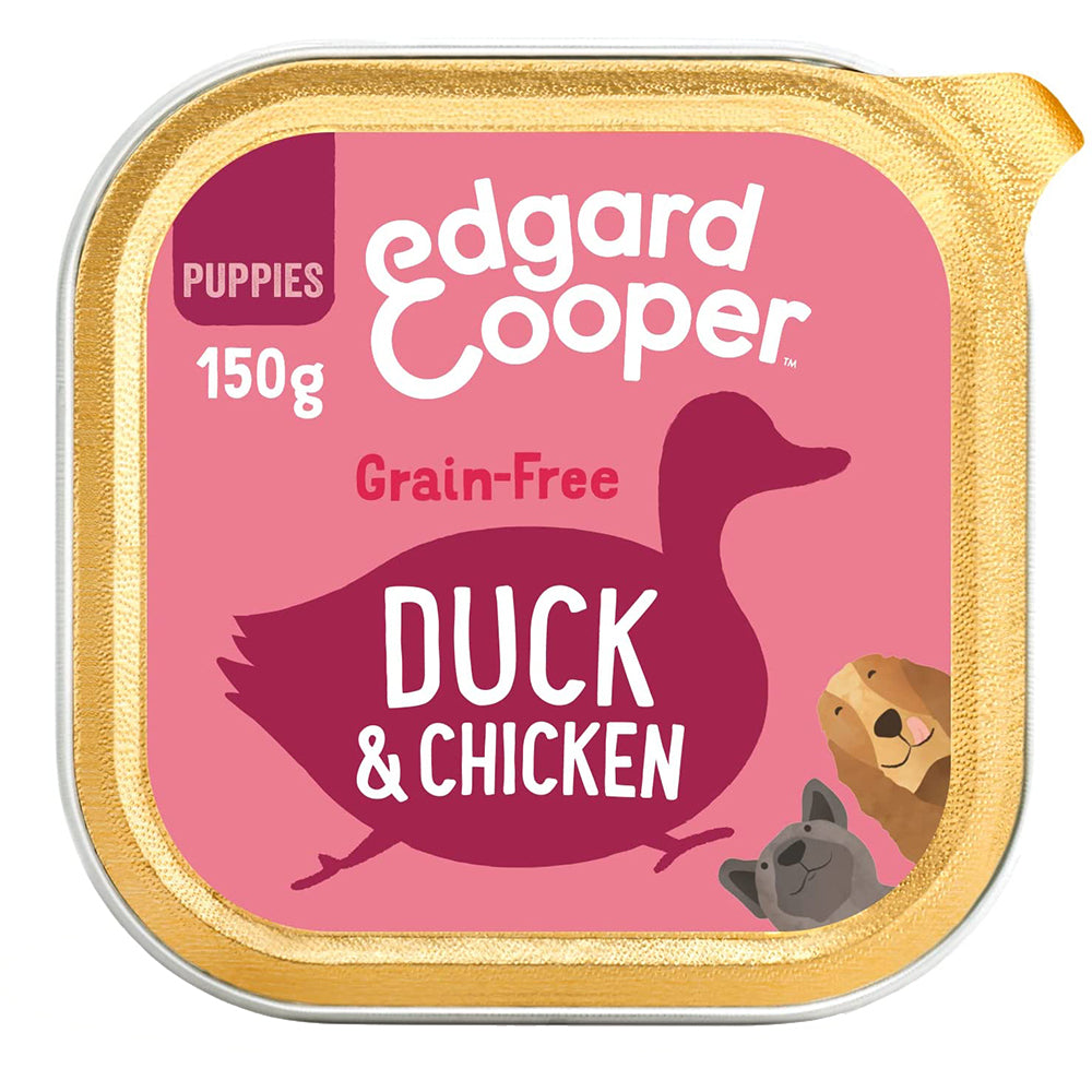 Edgard & Cooper Natural Wet Duck & Chicken Puppy Dog Food (150gr) – Mad ...