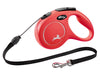 Flexi Classic Cord Red Medium (5M - up to 20Kg)