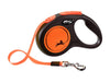 Flexi Neon Tape Orange Small (5M - up to 15Kg)