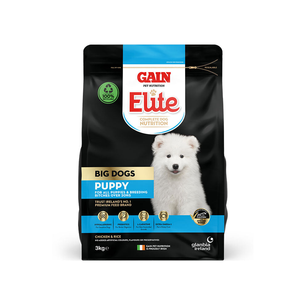 Gain Elite Big Dogs Puppy Chicken & Rice 3kg