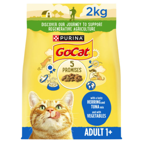 Go-Cat Herring Tuna & Vegetable Dry Cat Food