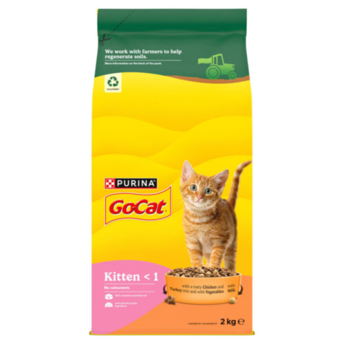 Go Cat Chicken & Veg for Kittens 2 Kg