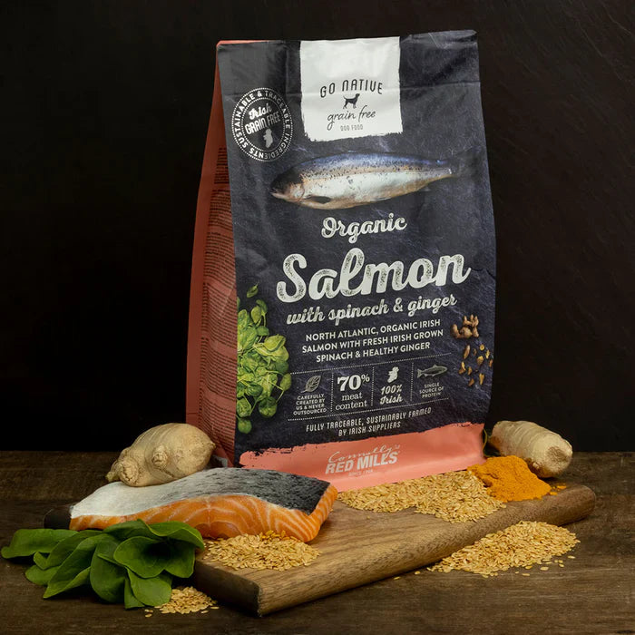 Go Native Salmon with Spinach & Ginger 800 gr