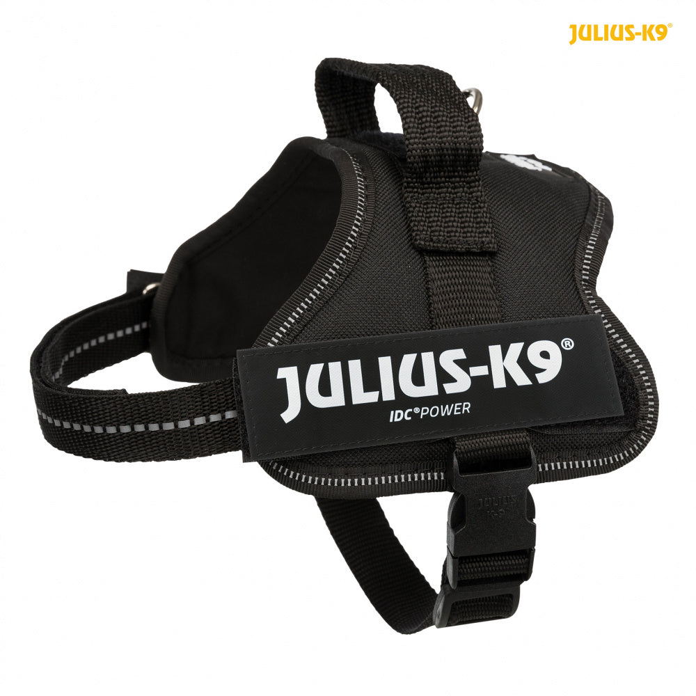Julius K9 Powerharness Black Extra Small / Mini (40 - 53 cm/22 mm)
