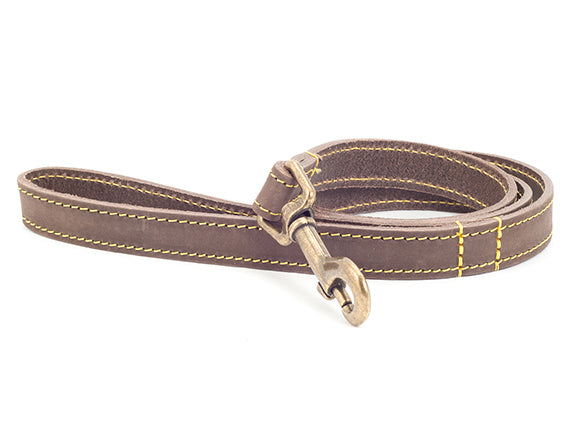 Timberwolf Leather Lead Sable