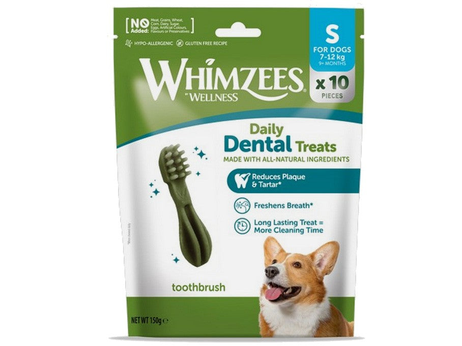 Whimzees (Small Breed) Toothbrush 10PK