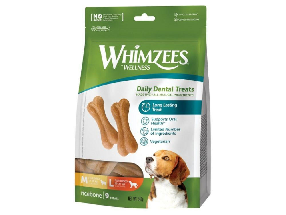 Whimzees Rice Bone 9PK