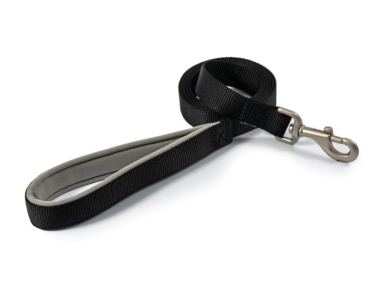 Ancol Air Cushion Nylon Lead - Black 25MM X 1.8M