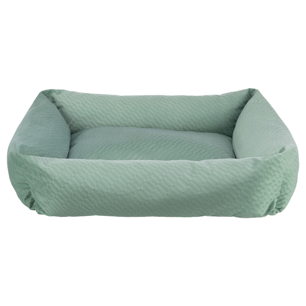 Alena Square Bed - Sage 60 x 50cm