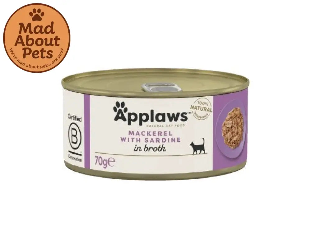 Applaws Cat Food Mackerel & Sardine 70G