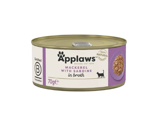 Applaws Cat Food Mackerel & Sardine 70G