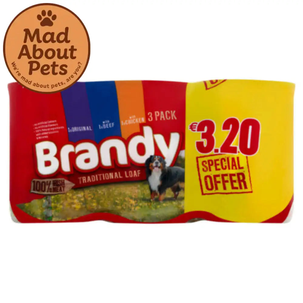 Brandy Traditional Loaf Can 3 Pack €3.20 PMP