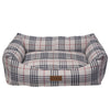 Brown Check Bed Large (95 x 75 x 22cm)