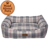Brown Check Bed Large (95 x 75 x 22cm)