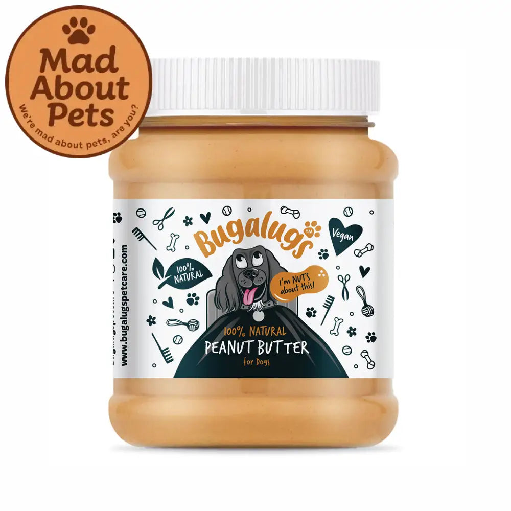 Bugalugs 100% Natural Peanut Butter 340g
