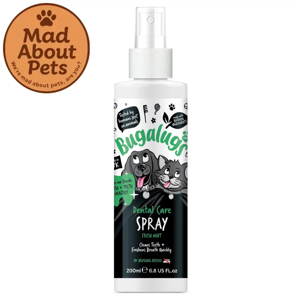 Bugalugs Dental Spray 200ml (Dog & Cat)