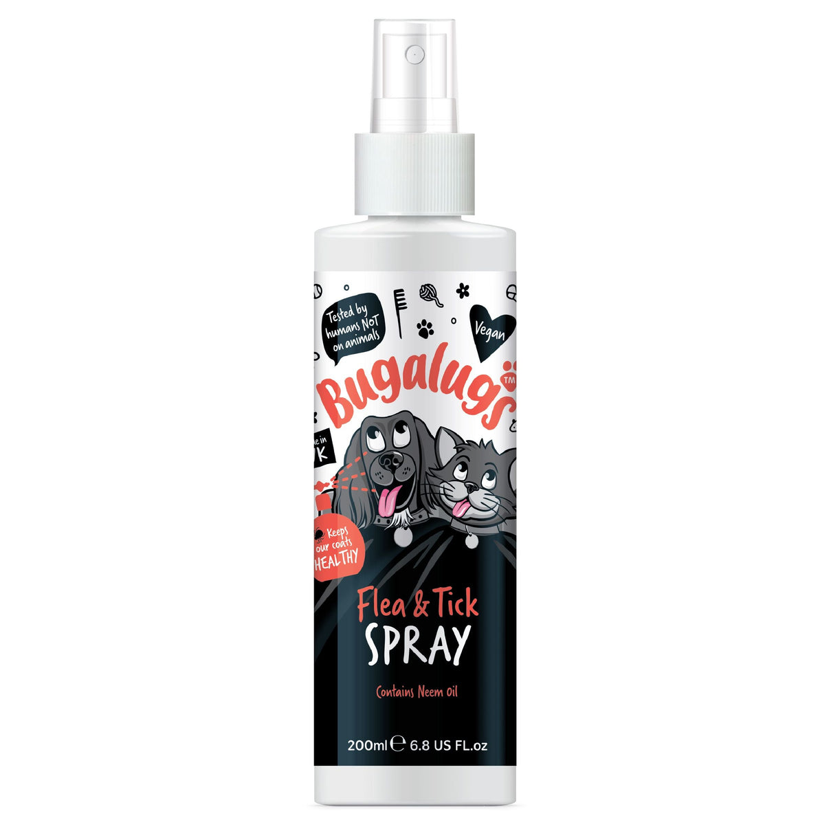 Bugalugs Flea and Tick Spray 200ml