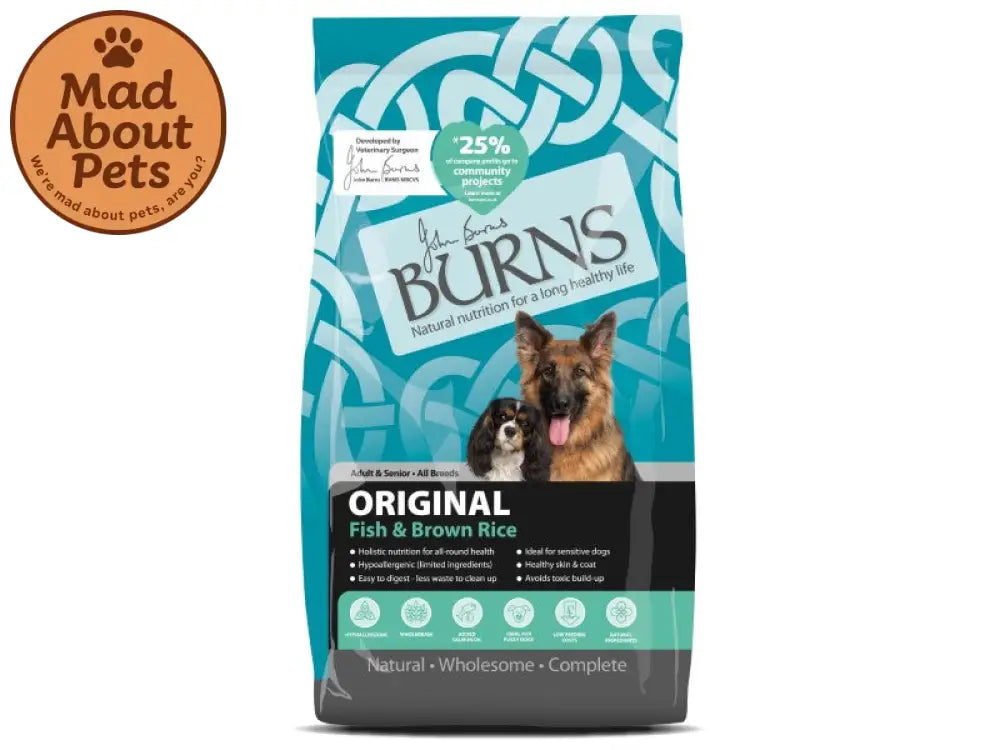 BURNS Adult Original Fish & Rice 2KG