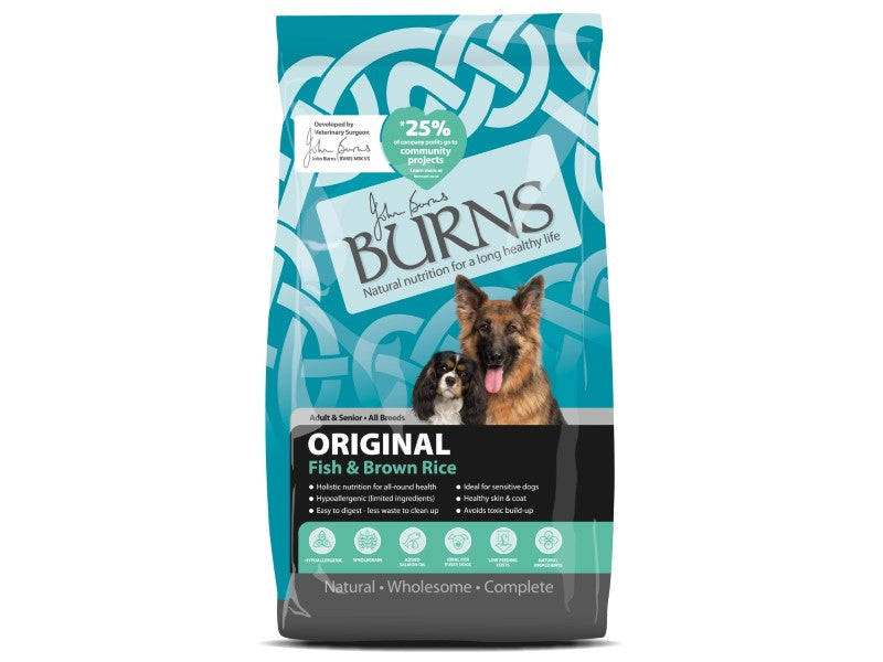BURNS Adult Original Fish & Rice 2KG