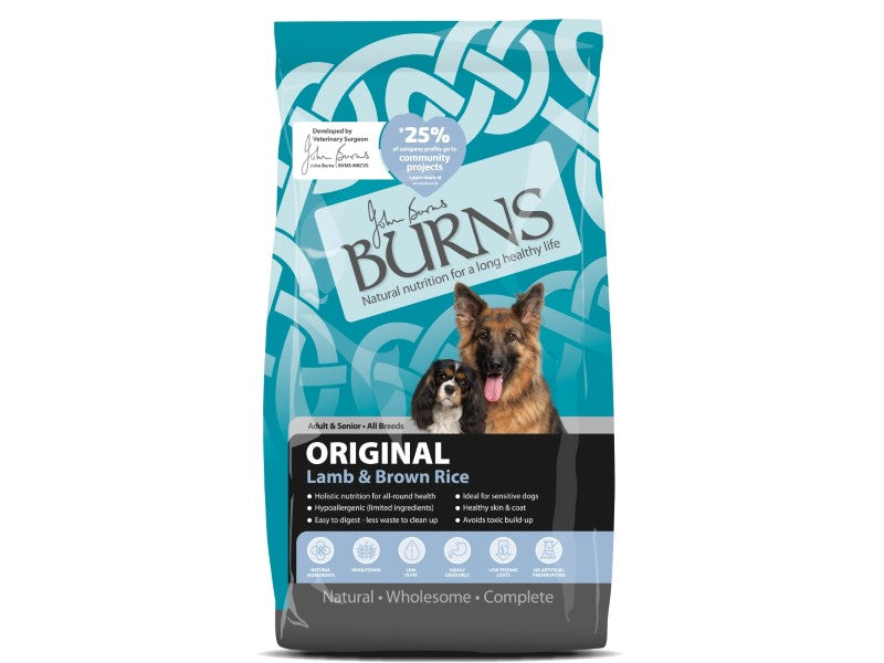 BURNS Adult Original Lamb & Rice 2KG