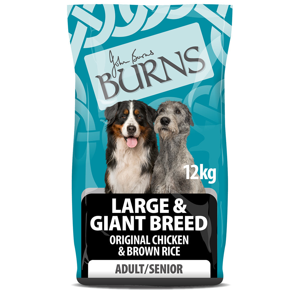 BURNS Large & Giant Breed Chicken & Rice 12KG