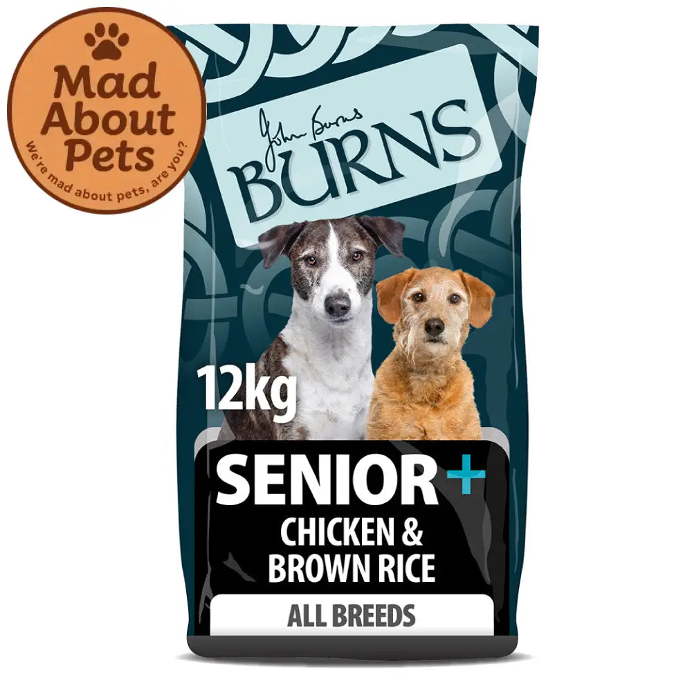 BURNS Senior Chicken + Brown Rice 12KG