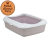 Cat Litter Tray with Rim Lilac