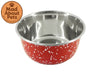 Cheeko Granite Red Stainless Bowl 860ml