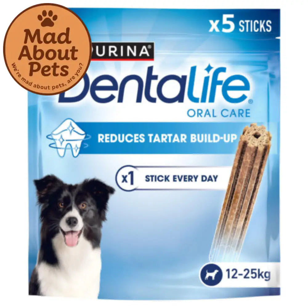 Dentalife Daily Oral Care for Medium Dogs 5 Pack