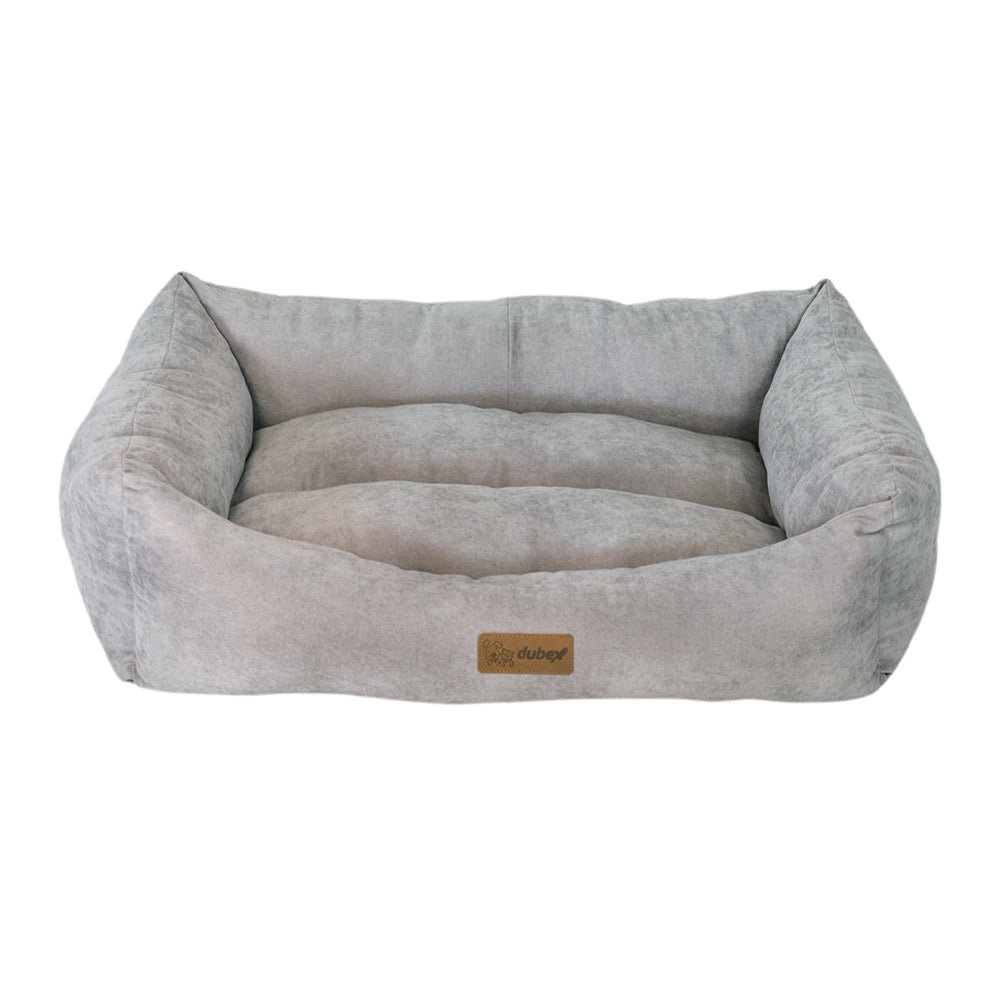 Dubex Grey Velvet Touch Bed Extra Small (50x40x17cm)