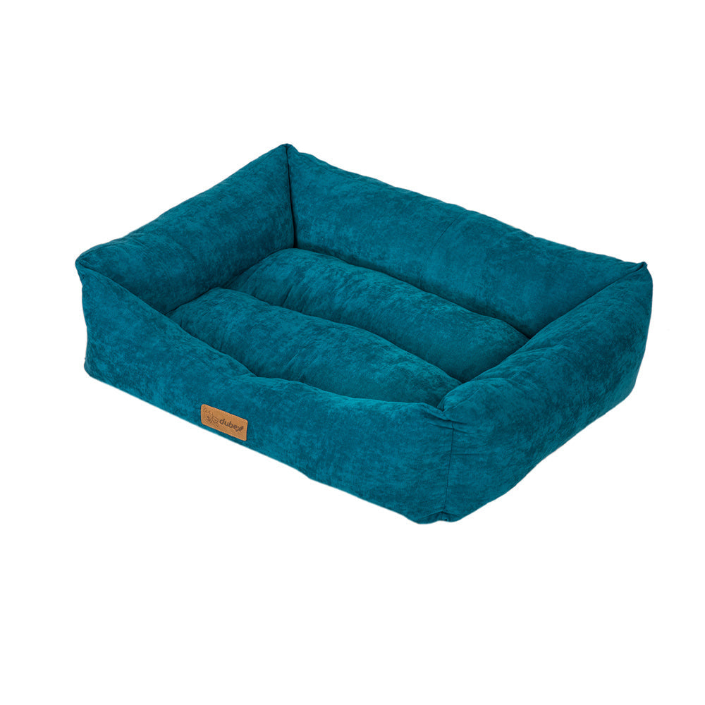 Dubex Teal Velvet Touch Bed Medium (70x60x22cm)