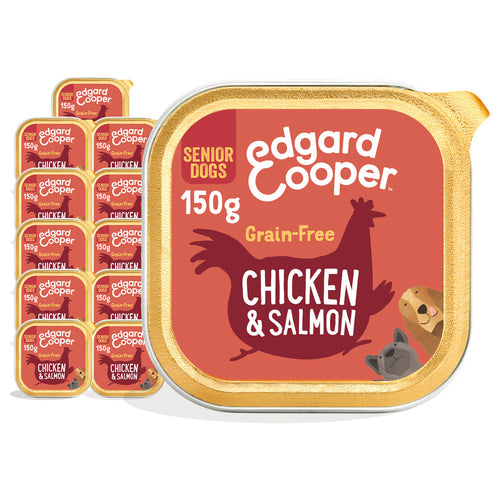 Edgard Cooper Dog Sensitive Chicken & Salmon Cup 150g
