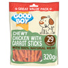 Good Boy Chewy Chicken With Carrot Sticks