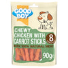 Good Boy Chewy Chicken With Carrot Sticks