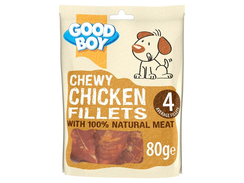 Good Boy Chicken Fillets 80G