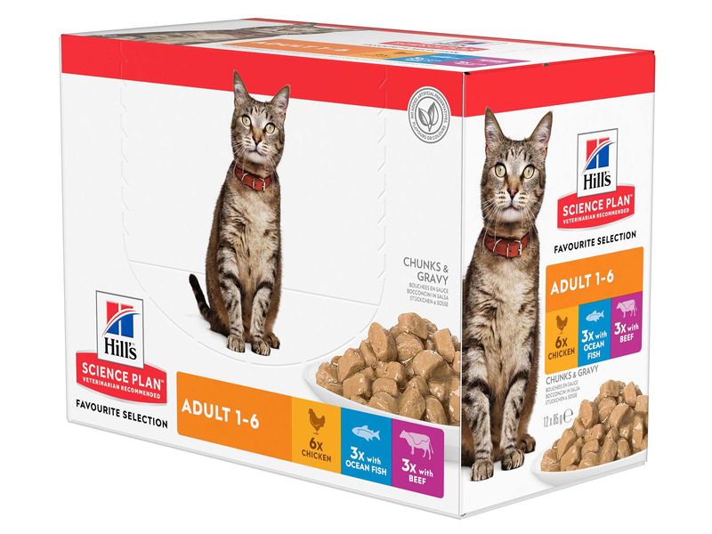 HILLS Cat Multipack 85G 12 Pack