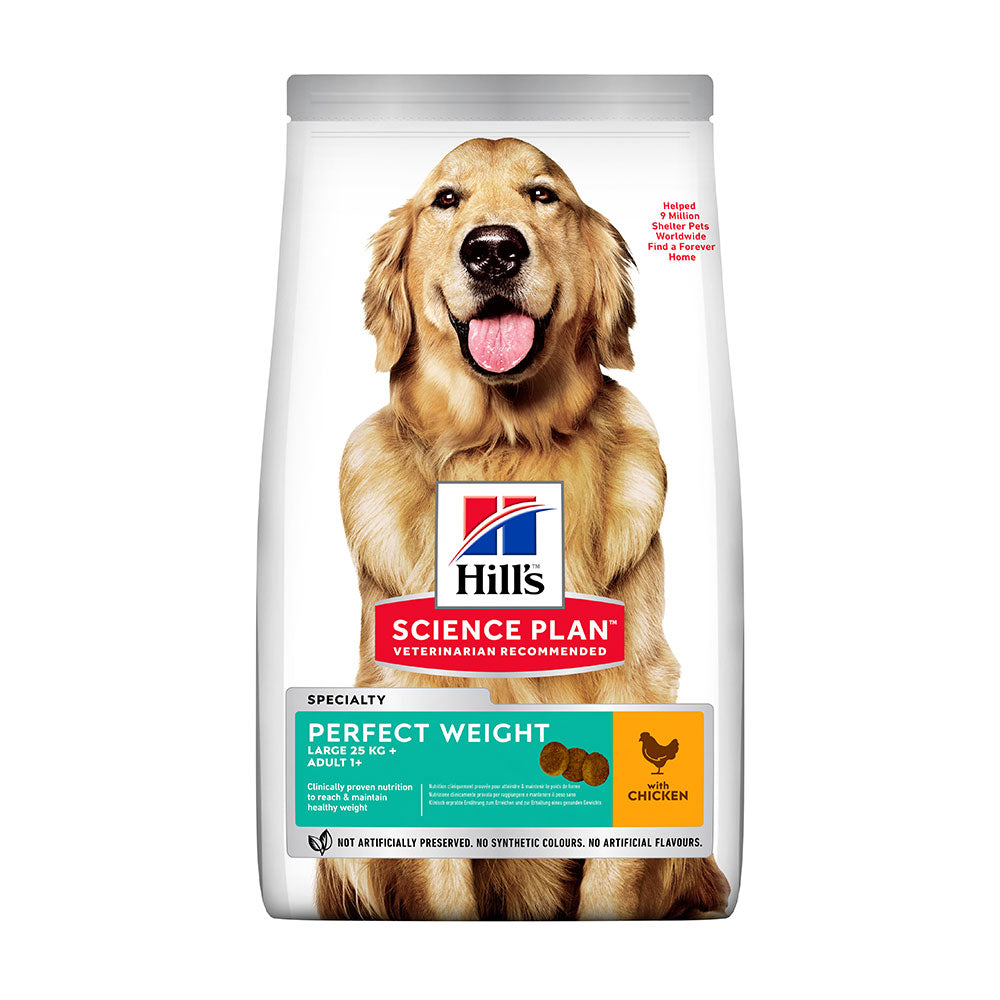 Hills Large Dog Perfect Weight chicken 12KG