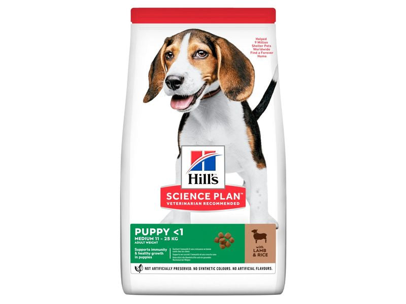 Hills Medium Puppy Lamb & Rice 2.5KG