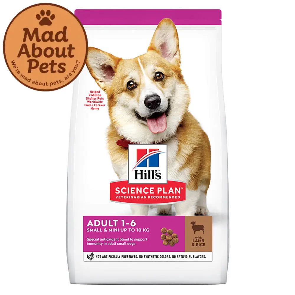 Hill’s Small & Mini Adult Lamb & Rice 1.5KG