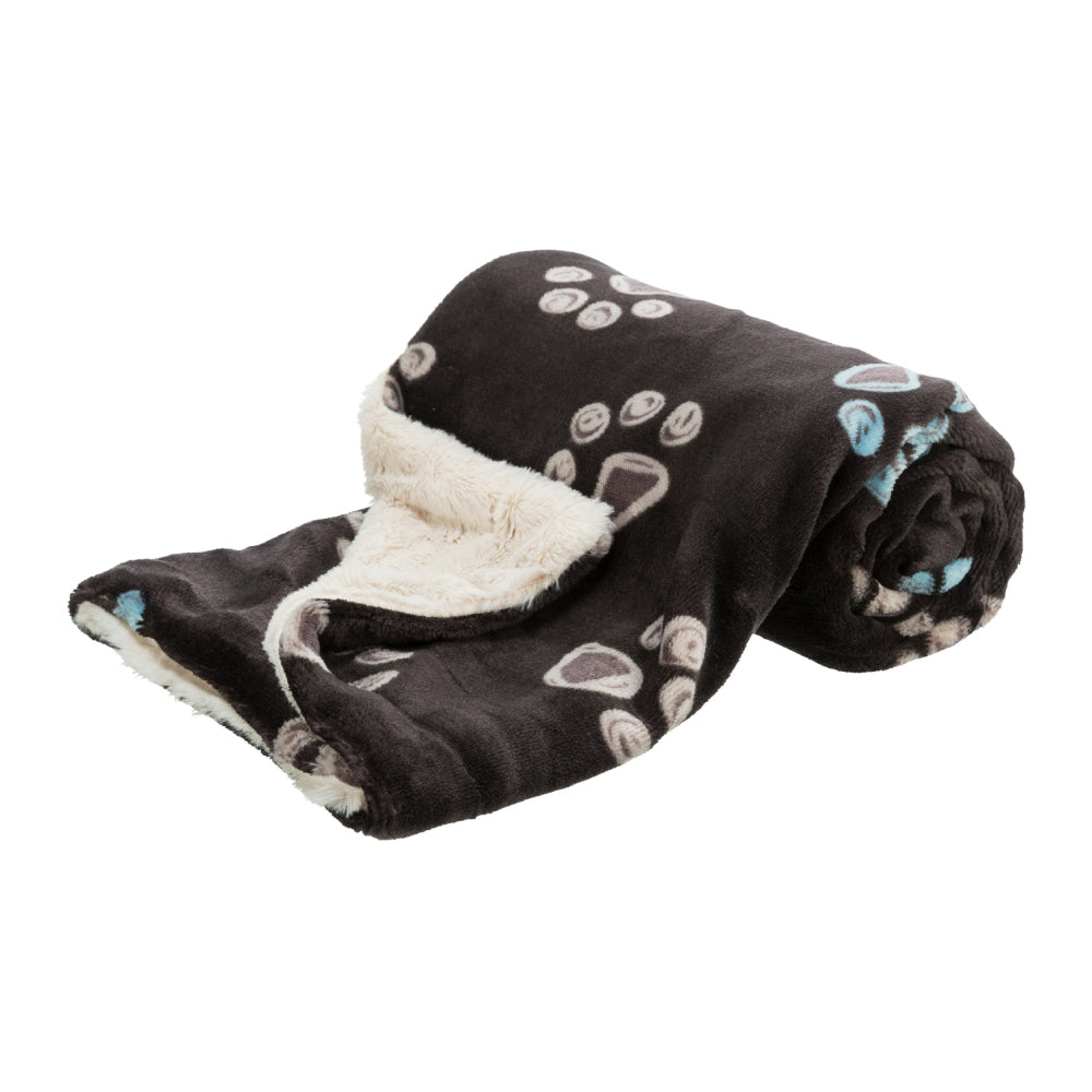 Jimmy blanket soft plush taupe/beige 100 x 70 cm
