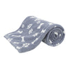 Kenny blanket plush blue 150 x 100 cm