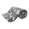 Kenny blanket plush grey 100 x 75 cm