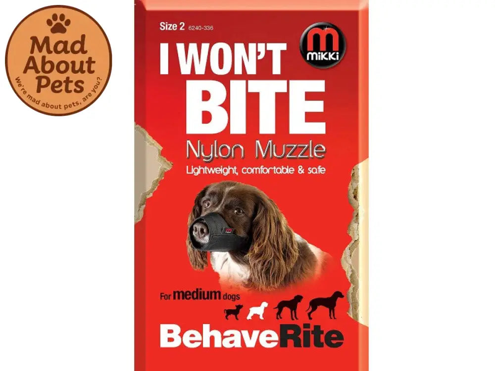 Mikki Nylon Muzzle Size 2