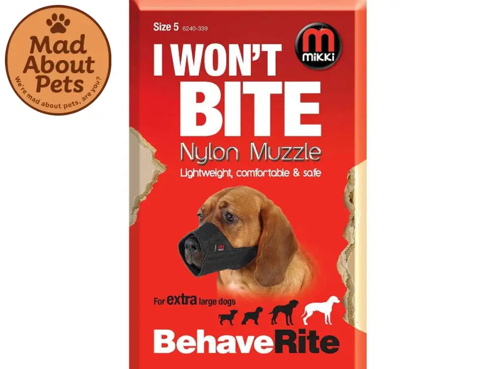 Mikki Nylon Muzzle Size 5