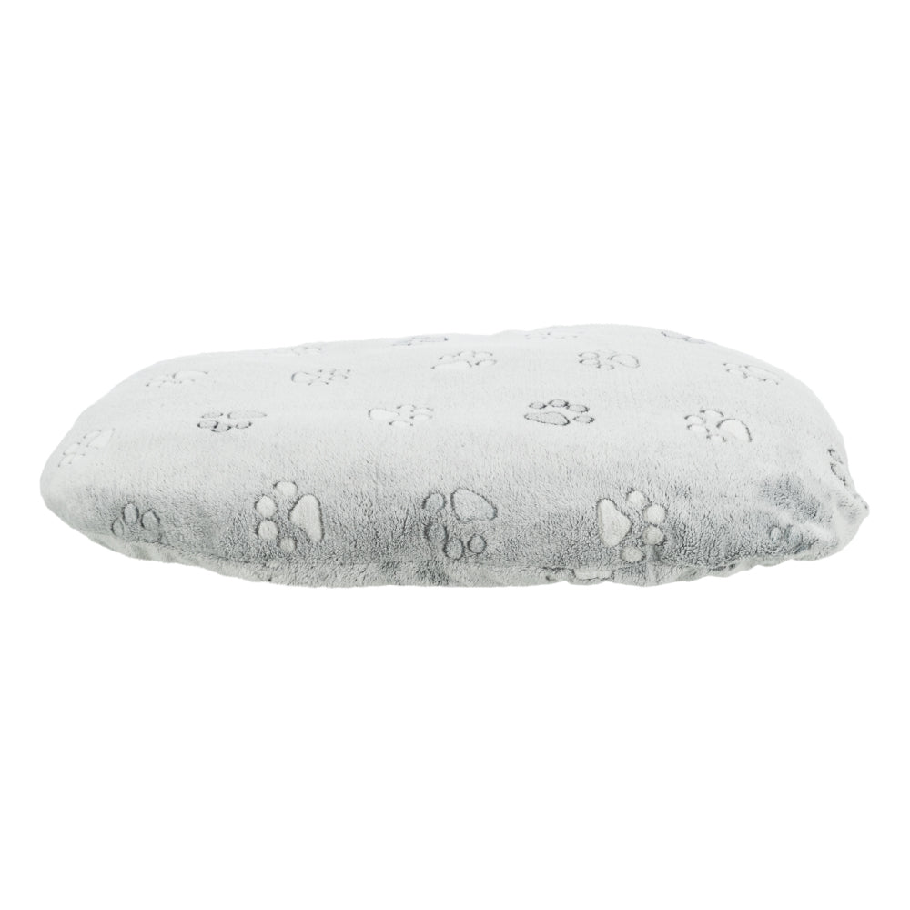Nando cushion oval light grey 50 x 35 cm