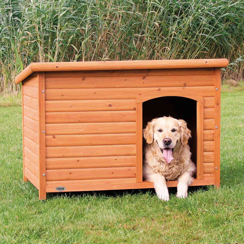 Natura Flat Roof Dog Kennel Large 116 x 82 x 79 cm