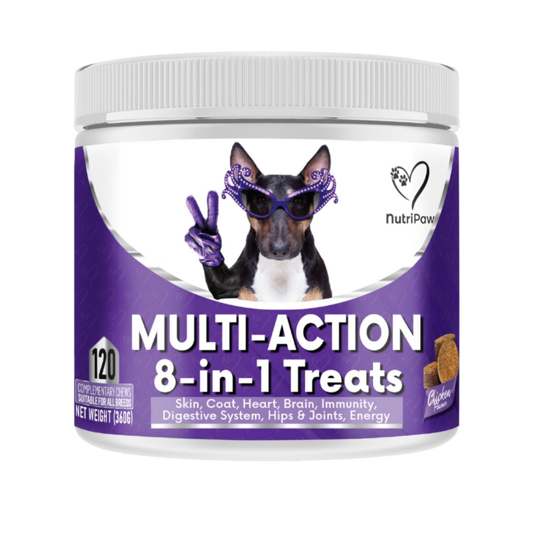 NutriPaw 8-in-1 Multi-Action Treats.